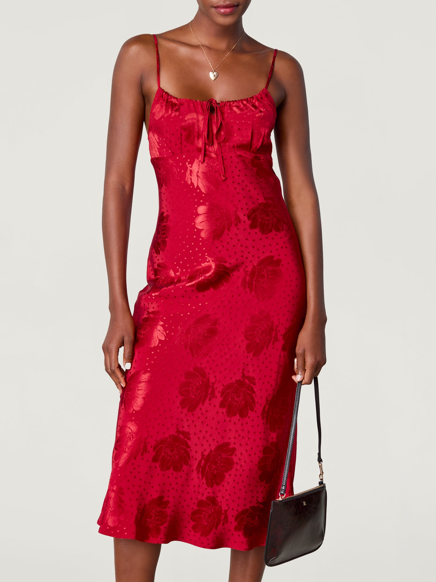 DARYA DOUBLE V NECK DRESS – Margaret O'Leary