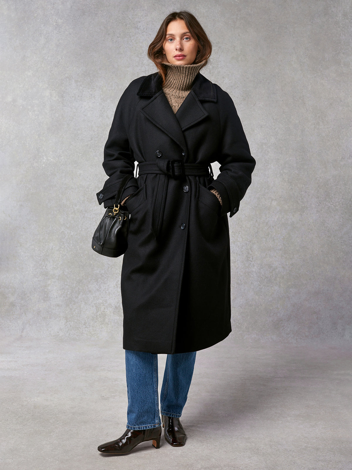 Wool Look Coats, Long & Black Wool Coats