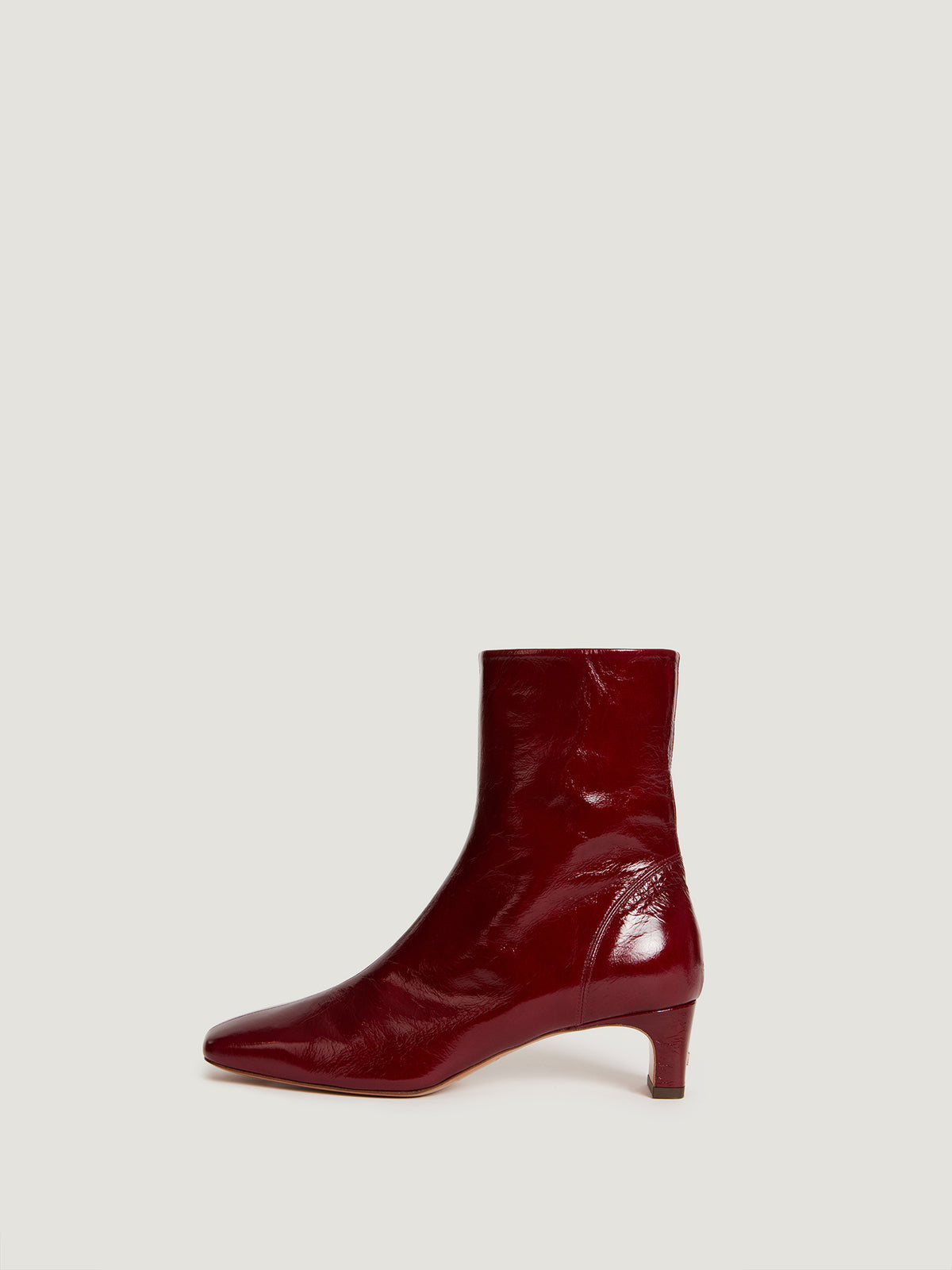 Painted leather ankle boots hotsell