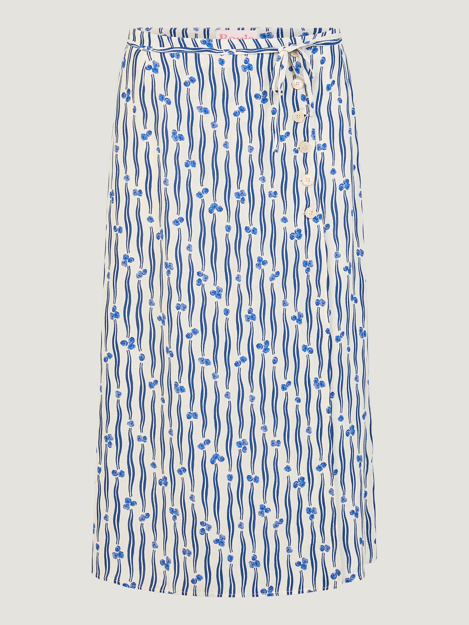 Floral print wrap midi skirt | Rouje • Rouje Paris Floral print wrap midi skirt | Rouje • Rouje Paris