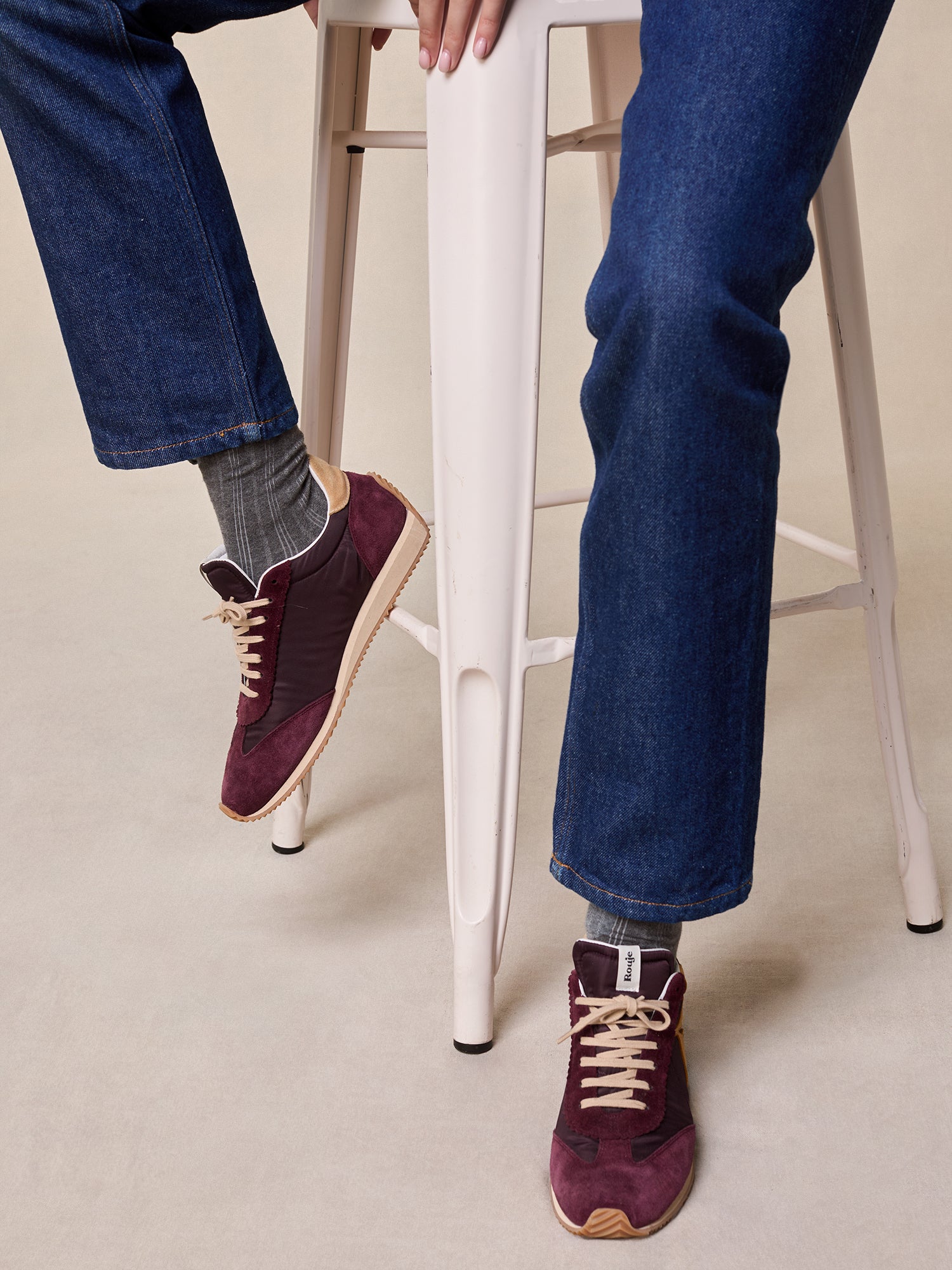 Burgundy sneakers outfit outlet mens