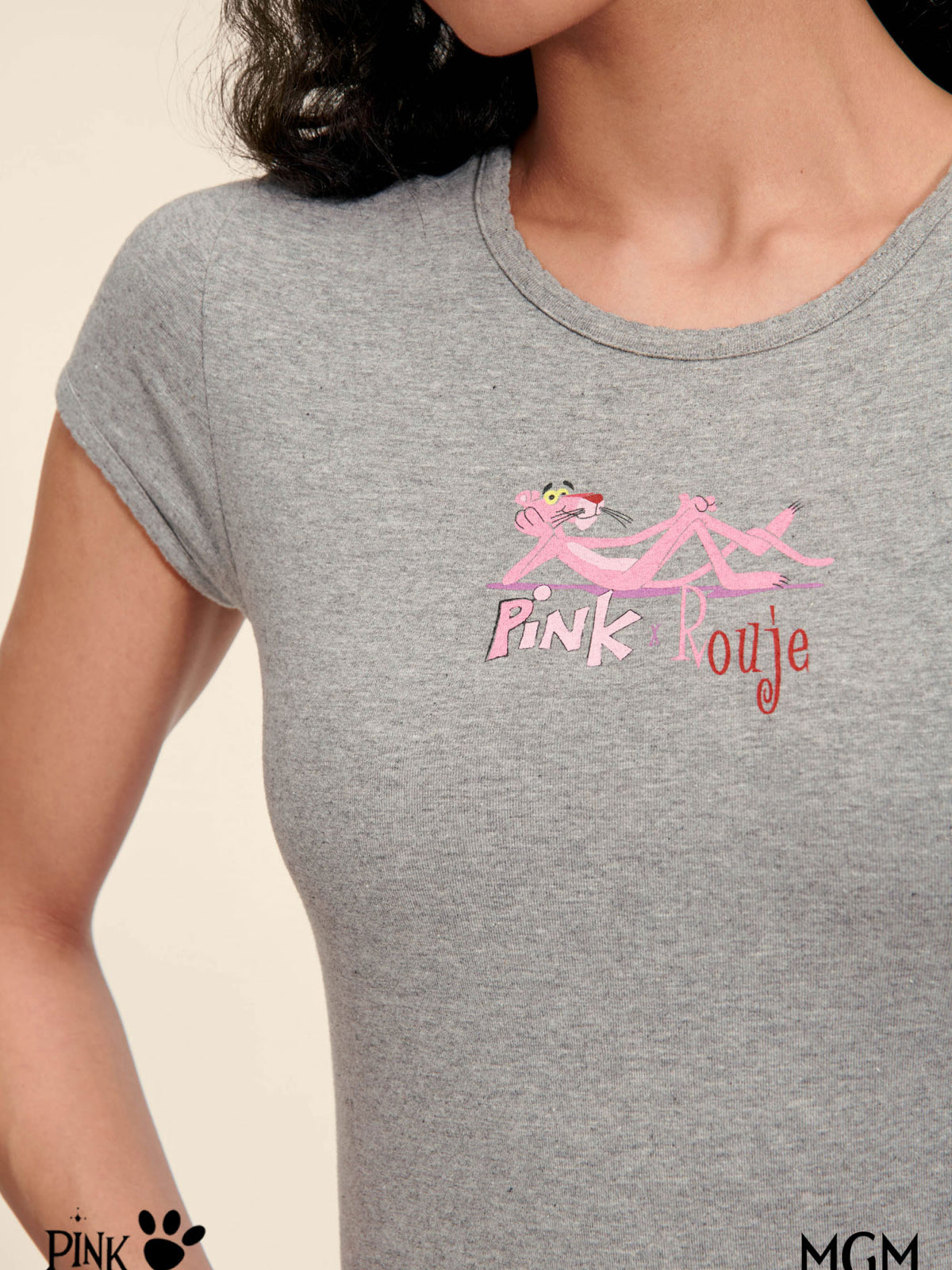 FERGUS t-shirt X PINK PANTHER